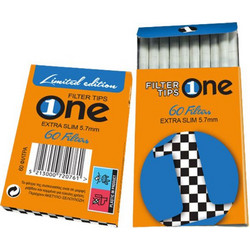 One Φιλτράκια Pocket Extra Slim 5.7mm - 60φ