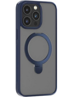 DEVIA DELIGHT SERIES MAGNETIC WITH BRACKET CASE IPHONE 15 PRO BLUE