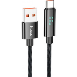 Hoco Καλώδιο HDMI 2.0 Braided HDMI Male to USB-C Male 2m Grey