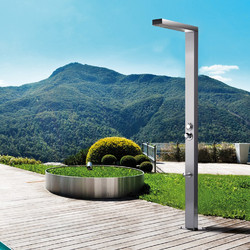 ΣΤΗΛΗ ΝΤΟΥΖ NEDA ΜΕ ΜΙΚΤΗ ICOS ΕΠΙΔΑΠΕΔΙΑ ΥΨΟΣ 210 εκ. INOX NEDAMIX