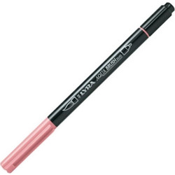 Μαρκαδόροι Lyra Aqua Brush Duo Rose Carmine L6520024