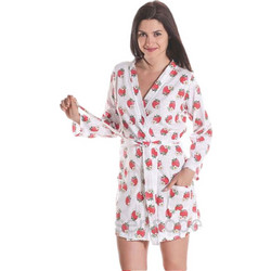 Amelie Ρόμπα Χειμωνιάτικη 14674 White