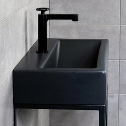 Pegasus Black Matt 52x34 - Επιτραπέζιος νιπτήρας