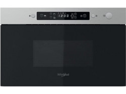 Whirlpool MBNA 920X Εντοιχιζόμενος Φούρνος Μικροκυμάτων με Grill 22lt Inox