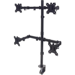 ΒΡΑΧΙΟΝΑΣ ΓΡΑΦΕΙΟΥ ΓΙΑ 4 ΟΘΟΝΕΣ 13" to 32"(4Χ8kg) (461566)