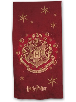 Harry Potter Παιδική Πετσέτα Θαλάσσης Κόκκινη 70x140cm 87143