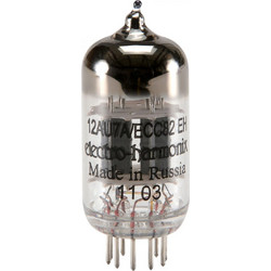 Electro Harmonix 12AU7 / ECC82 Tube Silver Plated Pins