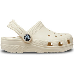 Crocs Classic Clog Παιδικά Παπούτσια Θαλάσσης Ανατομικά Μπεζ 206990-2Y2