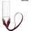 Sonique Armor Clear Θήκη Σιλικόνης με Strap Samsung Galaxy S9 Burgundy