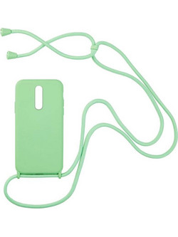 Sonique CarryHang Θήκη με Κορδόνι Light Green (Xiaomi Redmi 8)