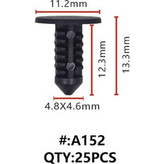 Maestro A152 ΚΛΙΠΣ ΣΥΓΚΡΑΤΗΣΗΣ ΑΜΑΞΩΜΑΤΟΣ (TREE TYPE)