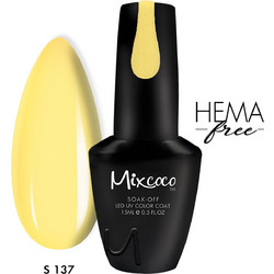 Mixcoco S-137 Ημιμόνιμο Βερνίκι Νυχιών 15ml
