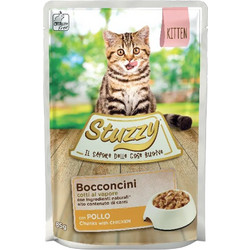 Mister Stuzzy Kitten Chunks with Chicken 85gr