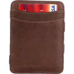HUNTERSON MAGIC COIN WALLET CP1 RFID COGNAC