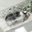 Karag JUPITER Brushed Steel BB6808-BS Επικαθήμενος Νιπτήρας Μπάνιου Οβάλ Inox 55x35x11cm