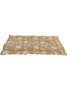 SEVIL MUSTARD RUNNER ΤΡΑΠΕΖΟΜΑΝΤΗΛΟ RUNNER ΒΑΜΒΑΚΙ ΜΟΥΣΤΑΡΔΙ 160x50 c475714
