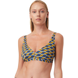 Minerva Bikini Top Τριγωνάκι με Ενίσχυση Πολύχρωμο 90-9201B-101