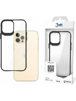 3mk Satin Armor+ Back Cover Black (iPhone 13 Pro Max)