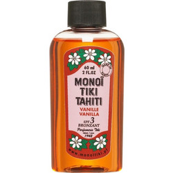 Monoi Tiki Tahiti Vanilla Λάδι Μαυρίσματος Σώματος SPF3 60ml