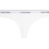 Calvin Klein Βαμβακερό Γυναικείο String Λευκό 0000F3786E-100