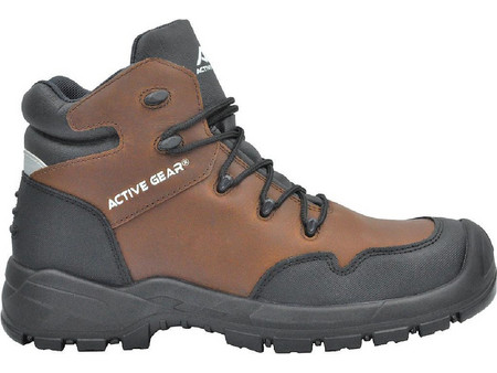 Active Gear A-FORCE Μποτάκια Ασφαλείας S3 Αδιάβροχα Καφέ