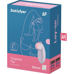Satisfyer Tropical Tip Lay-On Κλειτοριδικός Δονητής Μωβ