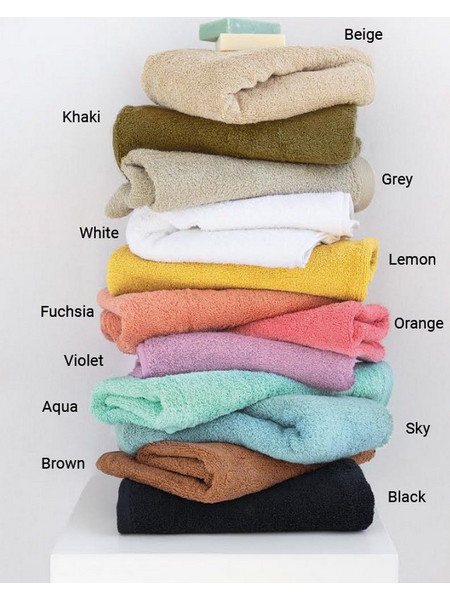 Πετσέτα Χεριών Towels Roke Cotton Palamaiki (30x50) 1Τεμ - Black
