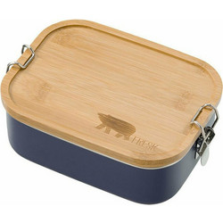 Fresk Nightshadow Polar Bear Ανοξείδωτο Παιδικό Δοχείο Φαγητού Navy Μπλε
