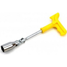 Amio - Μπουζόκλειδο T-Handle 21mm για Εύκολο Λύσιμο και Σφίξιμο Μπουζί με Σταθερό Κράτημα και Άνετη Χρήση - 1 Τεμ. (01720/AM)