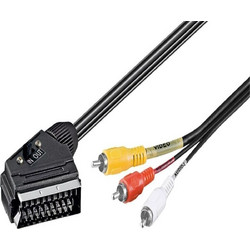 GOOBAY 50364 SCART 21-pin 2m Καλώδια