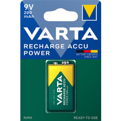 Varta Recharge Accu Power 9V 200mAh 1τμχ
