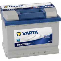 Varta Blue Dynamic D43 12V 60Ah