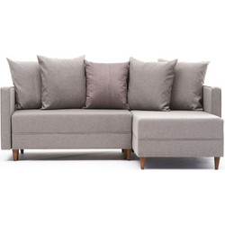Καναπές - Κρεβάτι Γωνιακός (Δεξιά Γωνία) Aydam 825BLC1716 215x150x80cm Cream
