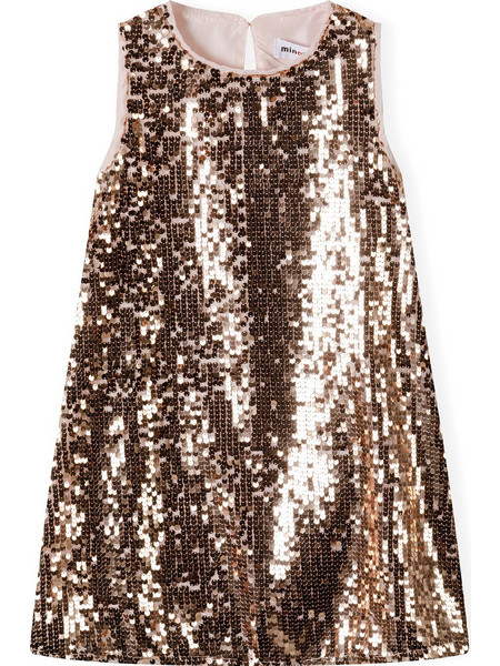 Minoti - Minoti Φόρεμα Sequin Αμάνικο (18PARTY58)