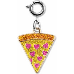 GLITTER PIZZA CHARM