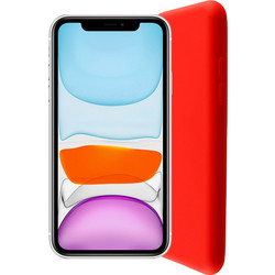 Lime Θήκη Velvet TPU 4 Side για iPhone 11 Pro, κόκκινη (8243608)