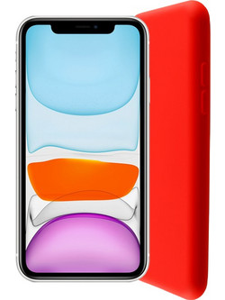 Lime Θήκη Velvet TPU 4 Side για iPhone 11 Pro, κόκκινη (8243608)