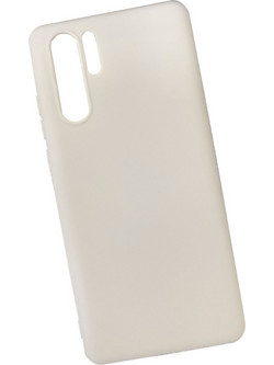 Θήκη Mat Back Cover για Huawei P30 Pro, λευκή
