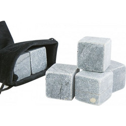 Cooling Stones Whisky Stones 2.5 Cm In Velvet Pouch (79/5136)