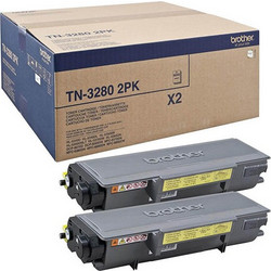 Brother TN-3280 Black Toner 2pcs