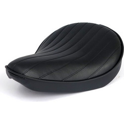 Fitzz, custom solo seat. Black/T&R. Small. 6cm thick