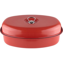 Pal Colors Οβάλ Γάστρα Κόκκινη 43x29cm/8.5lt