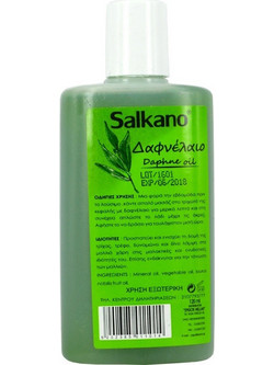 Salkano Daphne Δαφνέλαιο Μαλλιών για Επανόρθωση 120ml