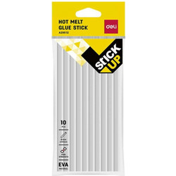 Deli Stick Up Kόλλα Σιλικόνης Διάφανη 7mm χ15cm 10τεμ