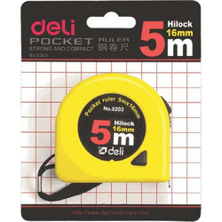 231.8203 Deli Μετροταινία Ατσάλινη 5m x 16mm