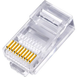 RJ48 UTP Plug Cat 5 10p10cs Τερματικό Φις Δικτύου