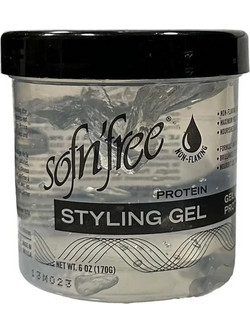 Sofn'free Styling Transparent Gel Μαλλιών Ανδρικό 170gr