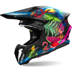 Airoh Twist 3 Amazonia Black Multicolor Κράνος Μηχανής Motocross