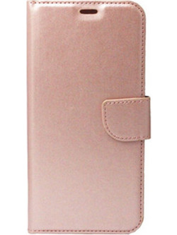 Wallet Cover Θήκη Δερματίνης για iPhone 14 Pro Χρυσό Ροζ