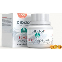 Cibdol CBD 10% 1000mg 60 Μαλακές Κάψουλες